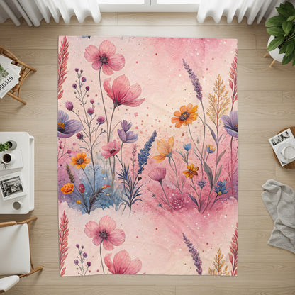 Watercolor Floral Garden Dreams Artistic Design - Walk Greener