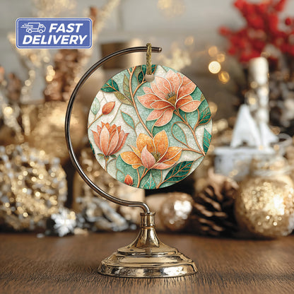 Elegant Flower Design Ornament for Fast Delivery Shop Decor