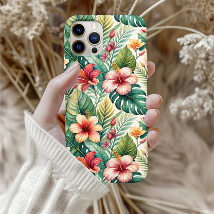 Vibrant Floral Tropical Design Smartphone Case