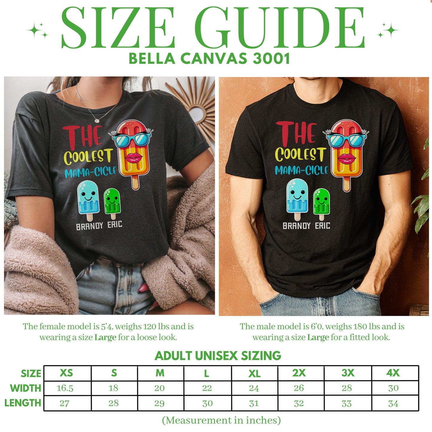 The Coolest Mama-Cicle Family Matching Shirt product