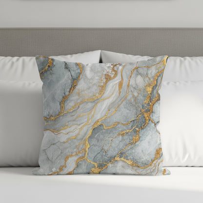 Marble Effect Decorative Throw Pillow Cover for Couch