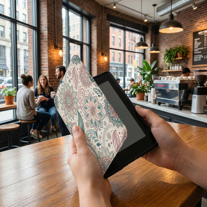 Floral Design Tablet Cover for Your Device Protection