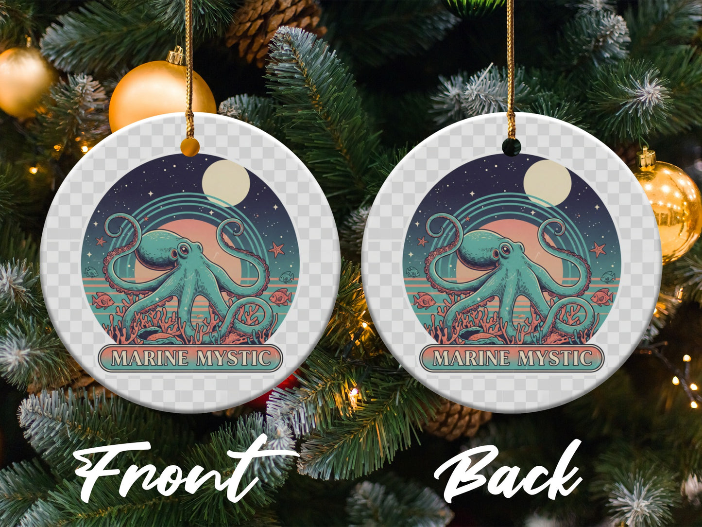 Marine Mystic Christmas Tree Ornament product type