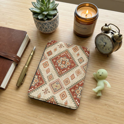 Vintage Tribal Patterned Hardcover Journal