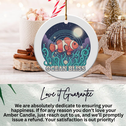 Ocean Bliss Fish Design Christmas Ornament product