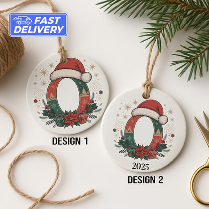 Personalized Christmas Ornament 2025 Holiday Decor product type