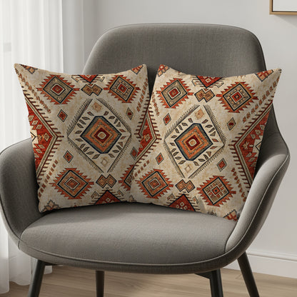 Geometric Southwestern Pattern Throw Pillow product