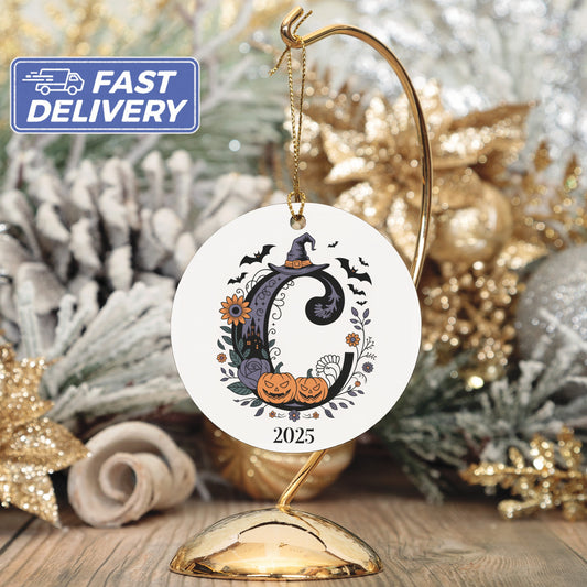Personalized Halloween Ornament 2025 Decoration product