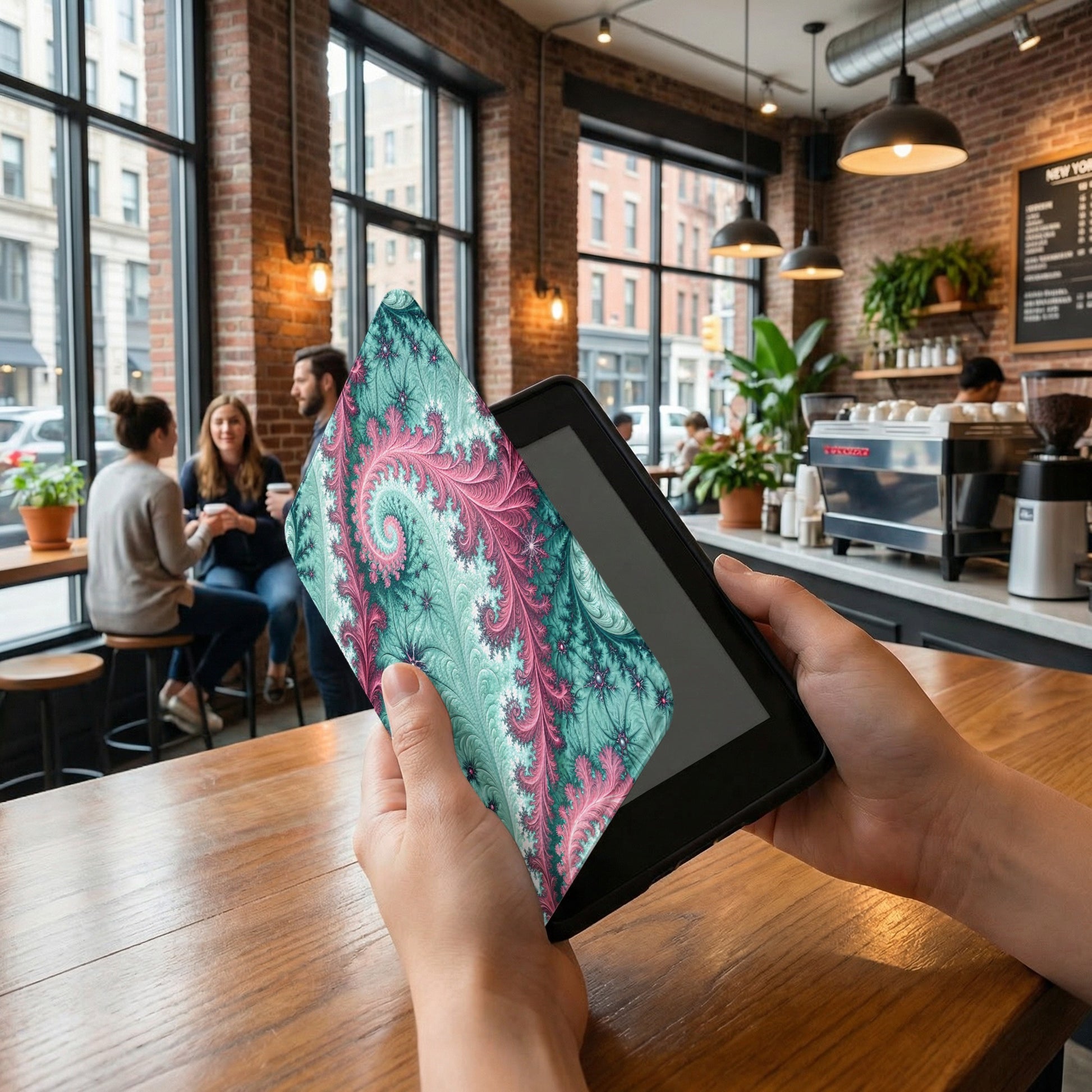 Colorful Abstract Design Tablet Cover for Your Device