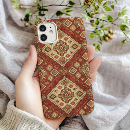 Geometric Rustic Pattern iPhone Case Aztec Design Cover