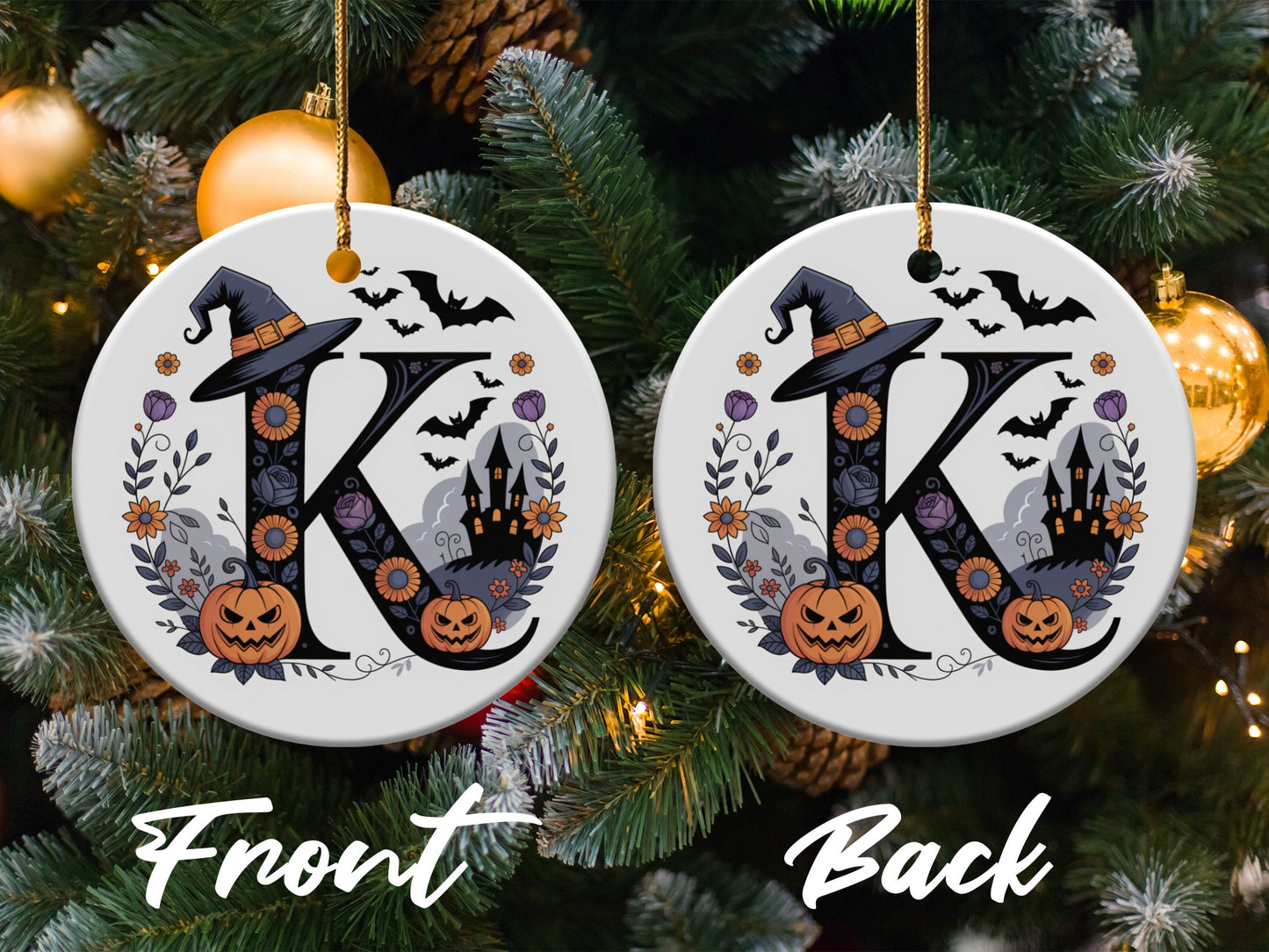 Halloween-Themed Customizable Ornaments product