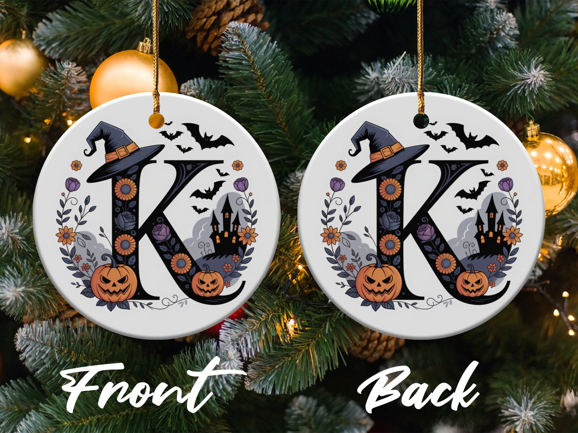 Halloween-Themed Customizable Ornaments product