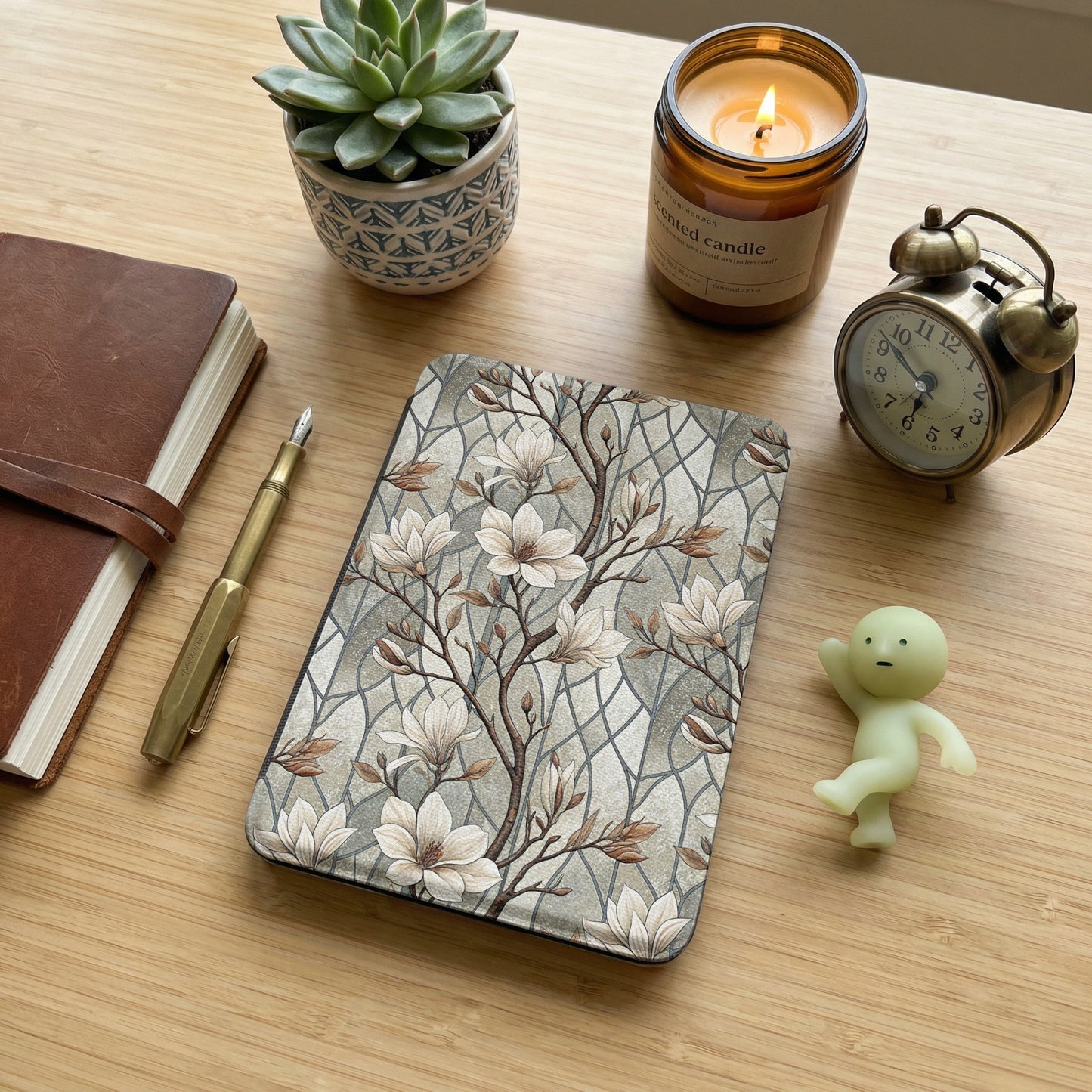 Beautiful Floral Pattern Tablet Cover for Your Device