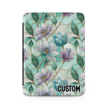 Elegant Floral Pattern Custom Notebook Cover