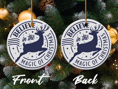 Believe in The Magic of Christmas Ornament product type