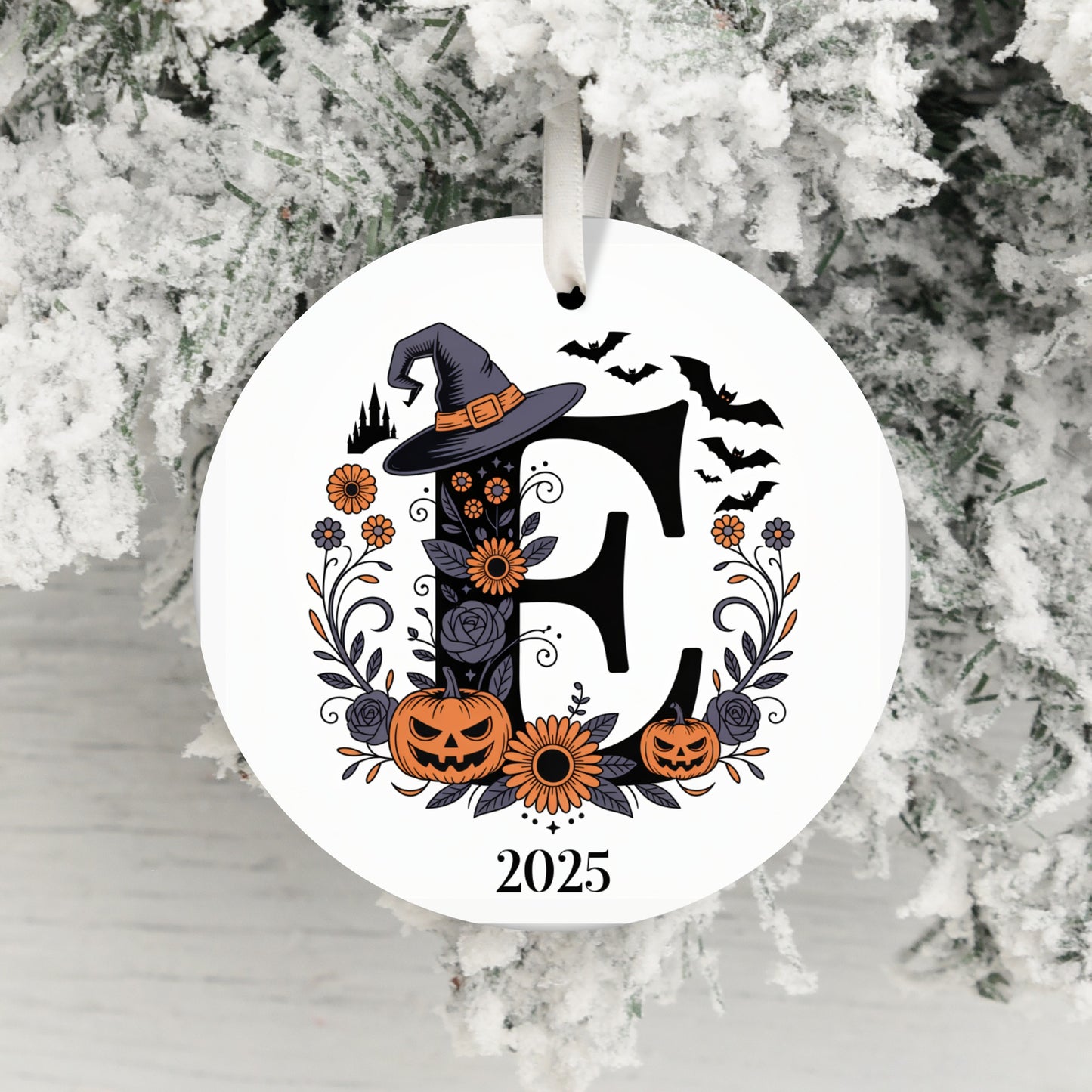 Personalized Halloween Ornament 2025 product type
