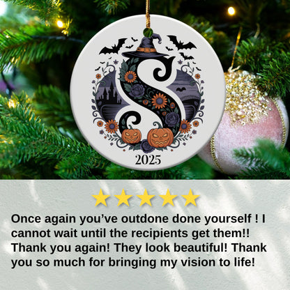 Custom Halloween 2025 Ornament Tree Decoration product