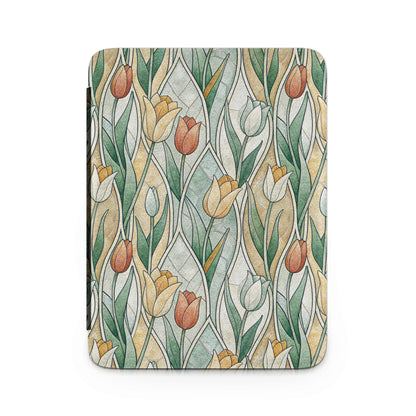 Art Nouveau Tulip Pattern Design Tablet Cover