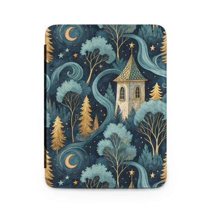 Enchanted Forest Nighttime Scene Laptop Sleeve