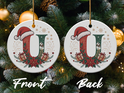 Festive Personalized Christmas Tree Ornament product type