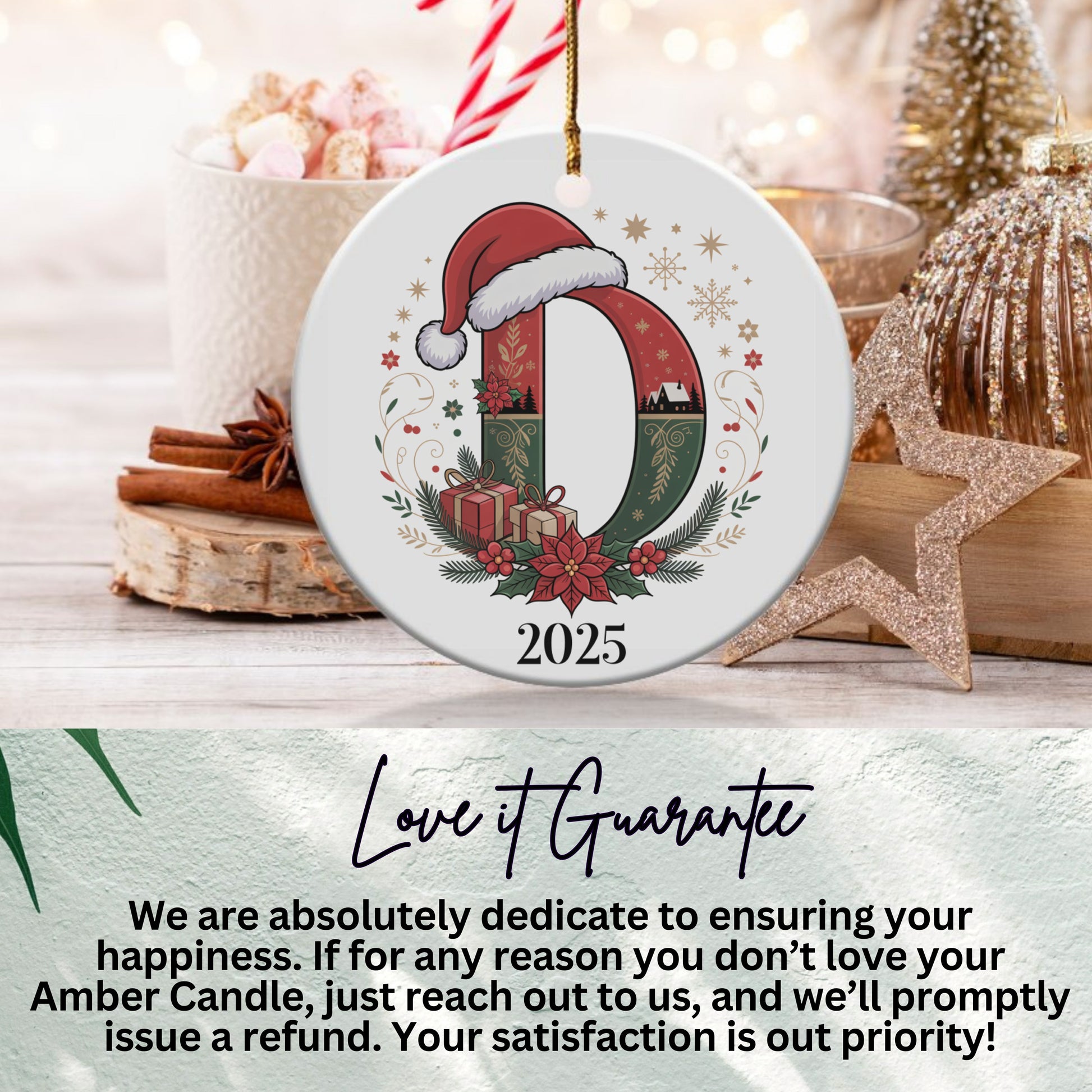 Personalized 2025 Christmas Ornament Decoration product