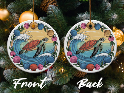 Sea Turtle Christmas Tree Ornament product