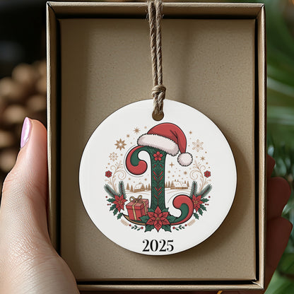 Personalized Christmas 2025 Ornament Holiday Decor product