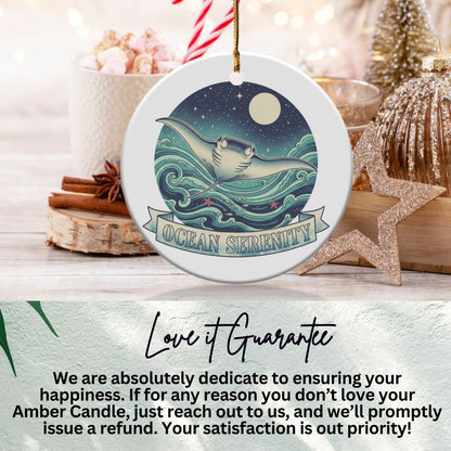 Ocean Serenity Love Guarantee Label product type