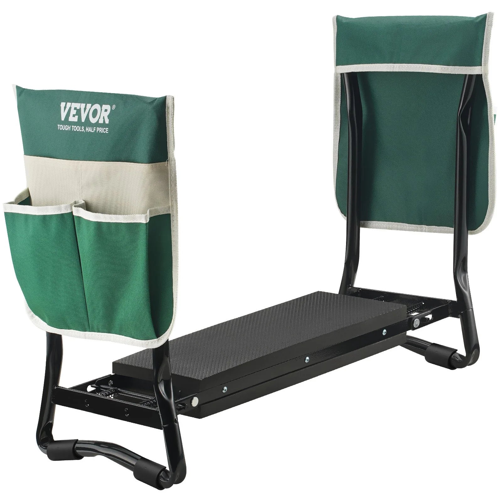 WalkGreener™ Garden Kneeler & Seat – Foldable Gardening Bench with Tool Bag