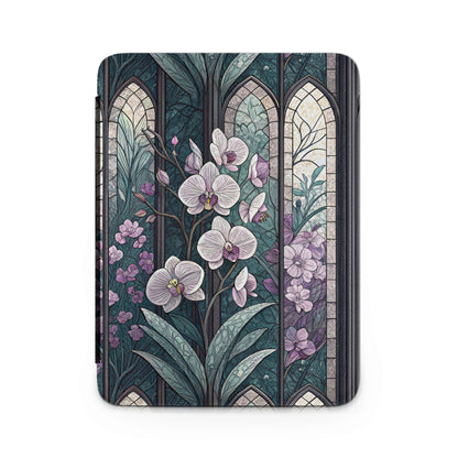 Stained Glass Floral Art Design Protective Tablet Cover