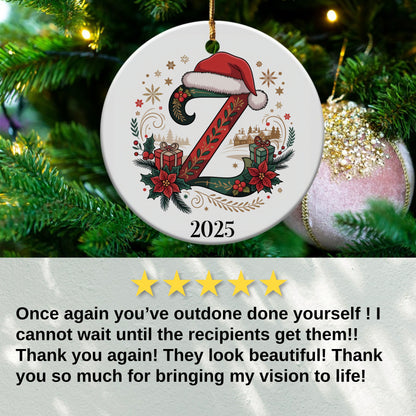 Personalized 2025 Christmas Ornament Holiday product