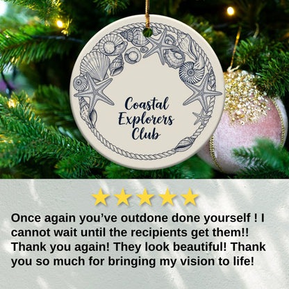 Coastal Explorers Club Decorative Ornament product