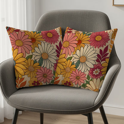 Colorful Floral Pattern Decorative Pillow product