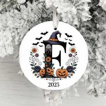Personalized Halloween Ornament Custom Product