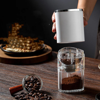 USB Rechargeable Electric Coffee Grinder – Portable & Automatic