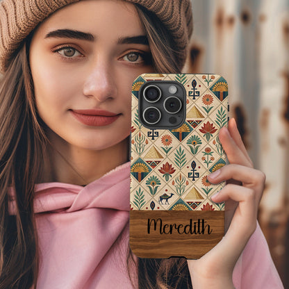Personalized Floral Pattern Phone Case for Meredith