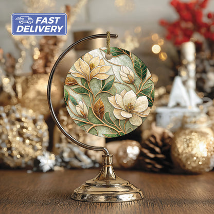 Floral Pattern Ornament with Fast Delivery Option Decor