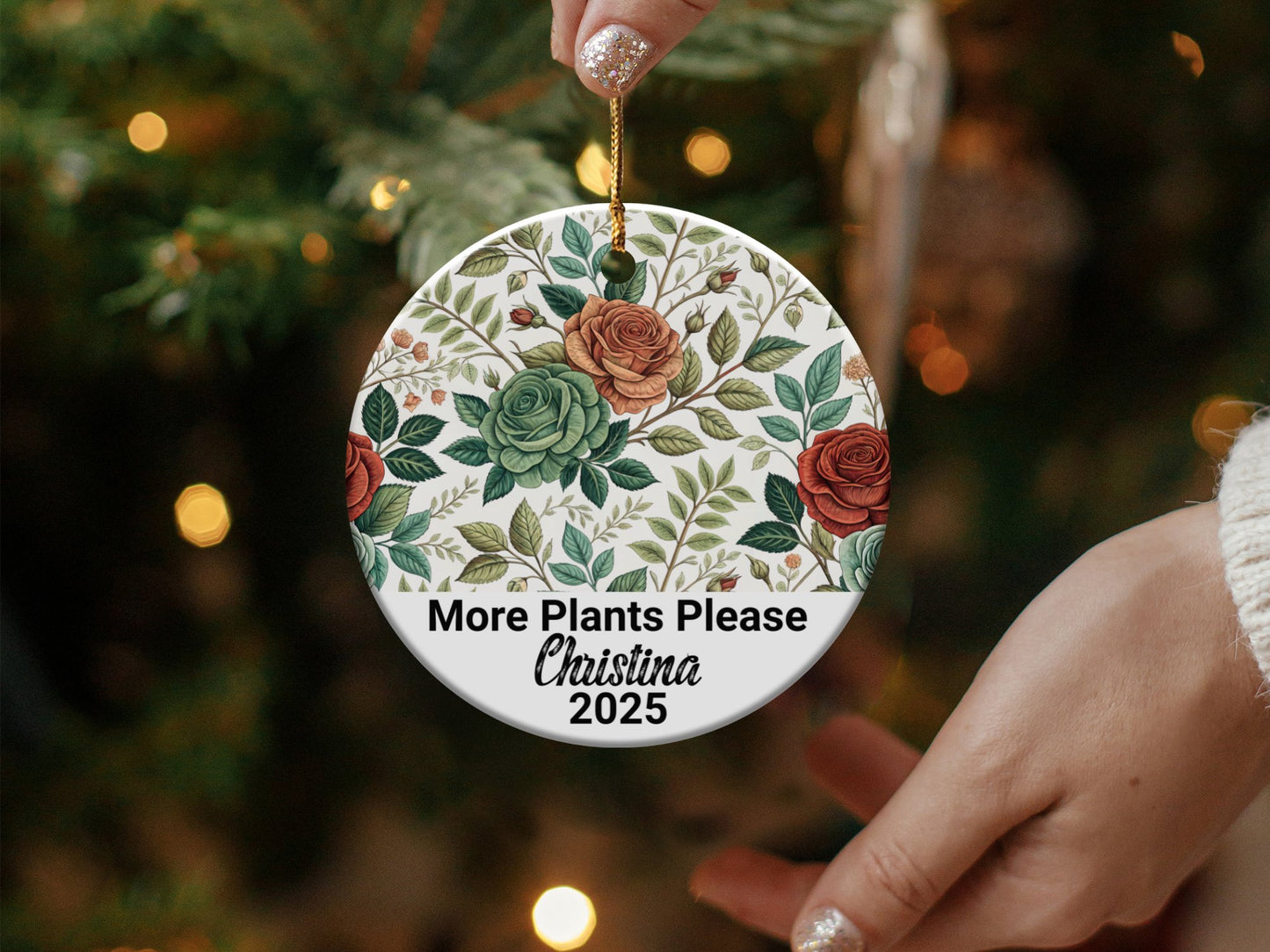 More Plants Please Christina 2025 Ornament product