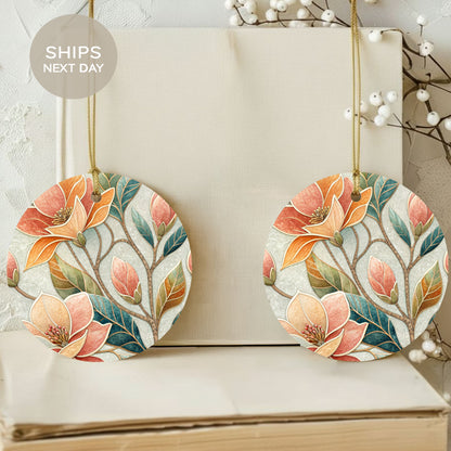 Colorful Floral Design Decorative Hanging Ornaments