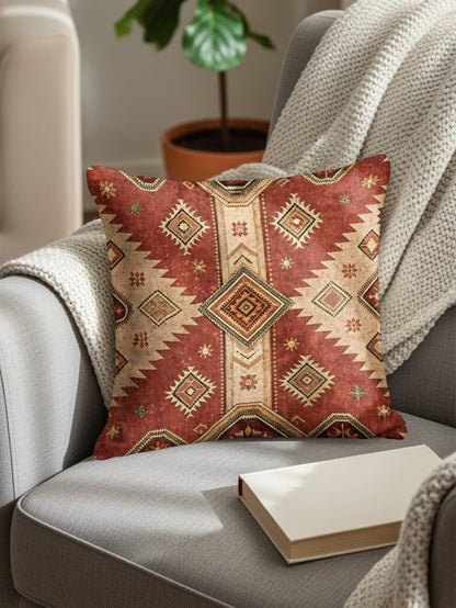 Bohemian Tribal Pattern Printed Cushion for Living Room