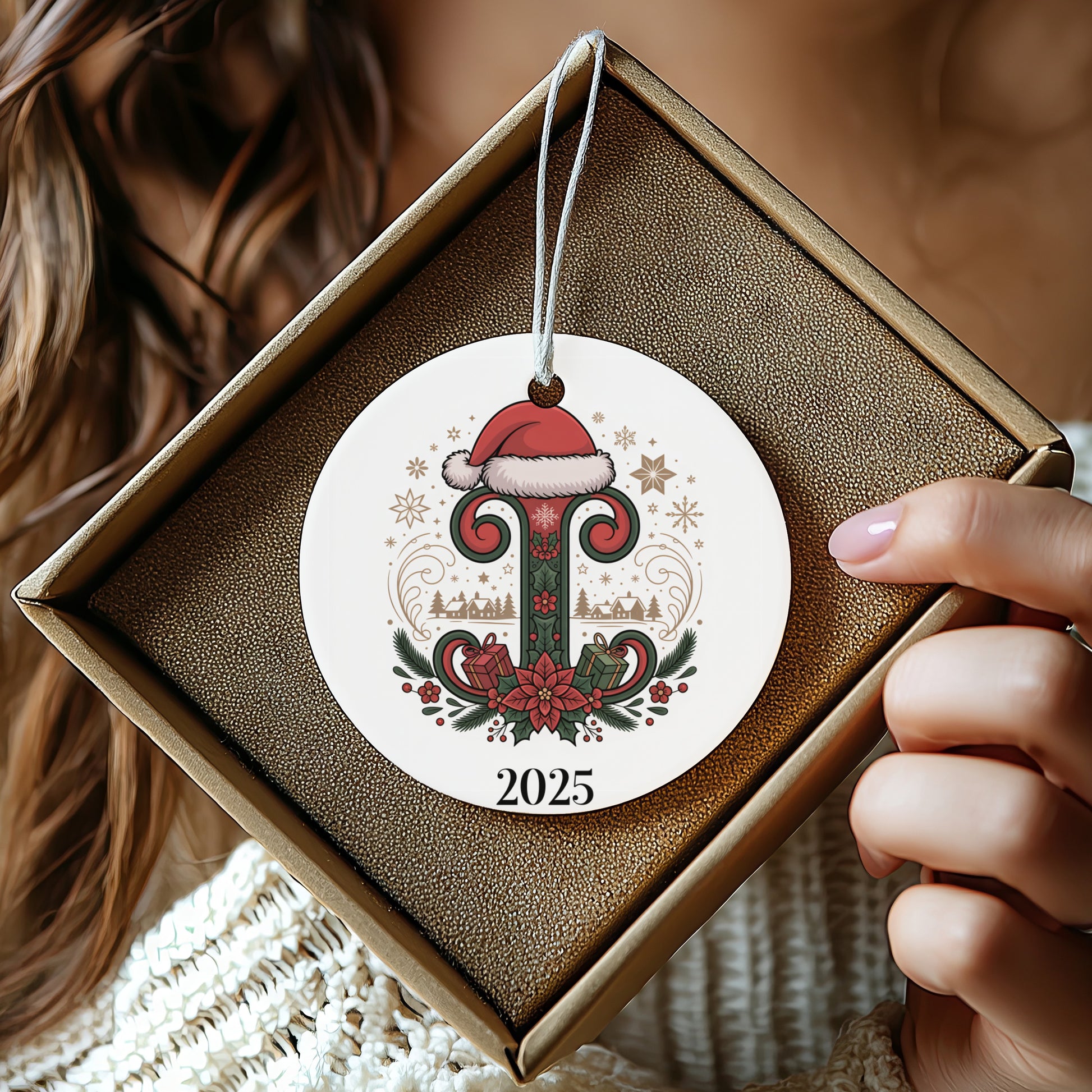 Personalized Christmas 2025 Ornament for Holiday Decor product