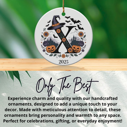 Personalized Halloween Witch Ornament product