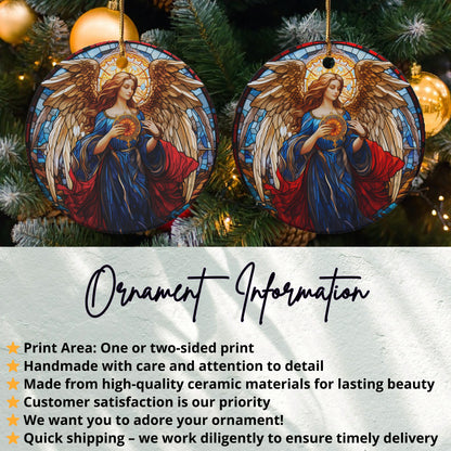 Angel Christmas Ornament Handcrafted Decoration product