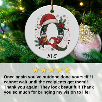Festive Personalized Christmas Ornament Keepsake product