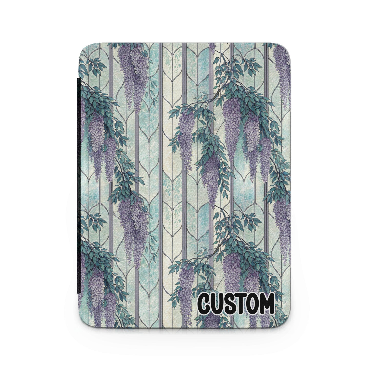 Custom Wisteria Floral Pattern Protective Cover