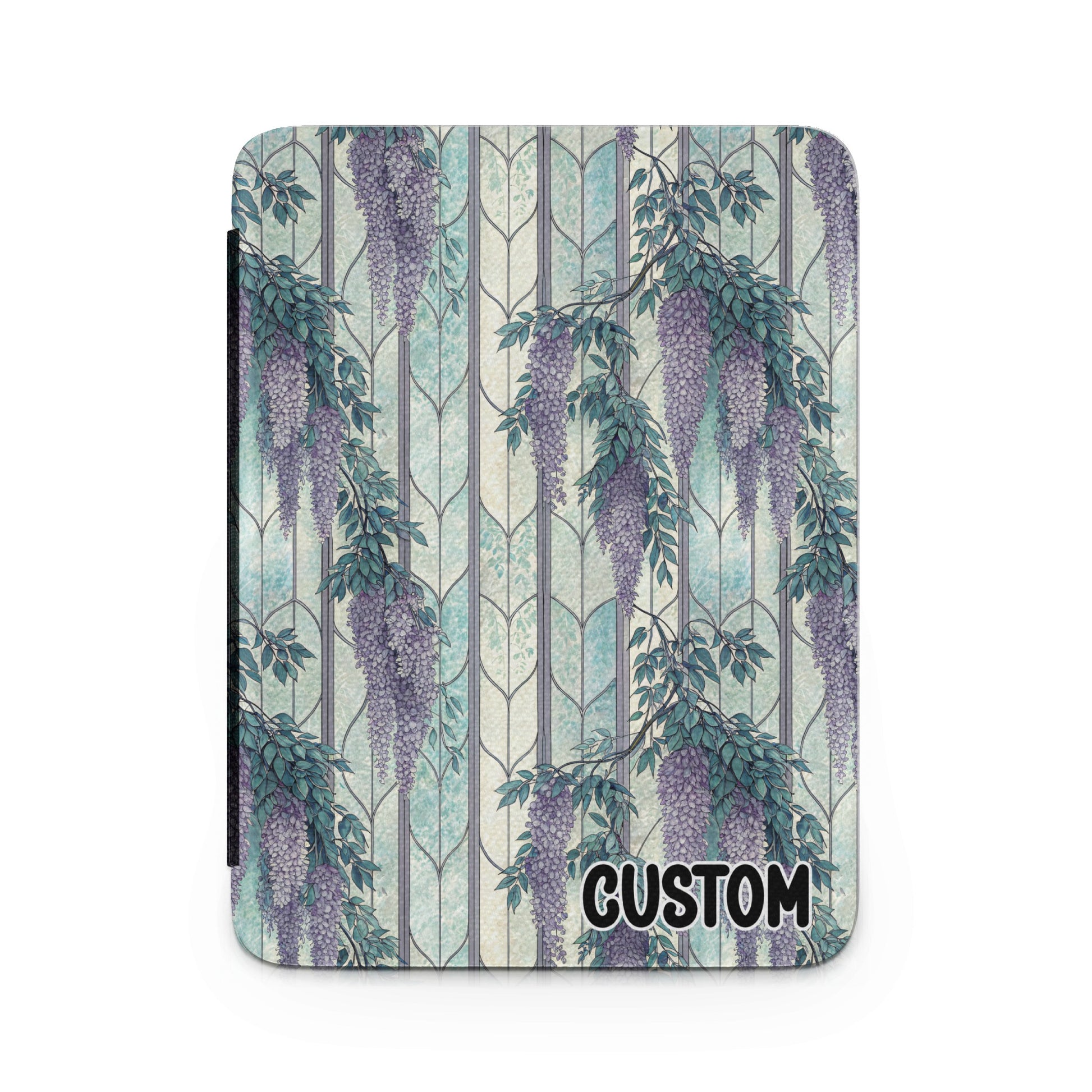 Custom Wisteria Floral Pattern Protective Cover