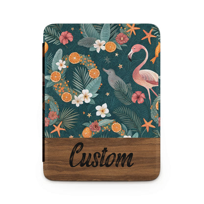 Tropical Florals and Wildlife Design Custom Notebook