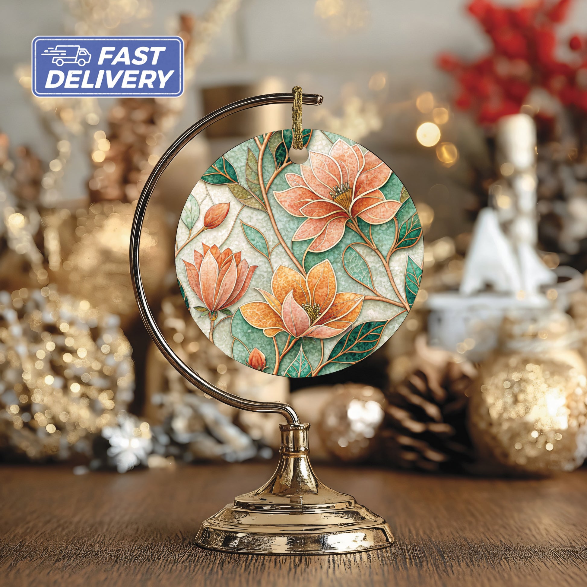 Beautiful Flower Design Hanging Ornament with Fast Delivery