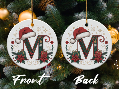 Festive Holiday Christmas Ornament Personalized Product