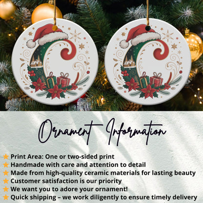 Christmas Santa Hat Ornament Holiday Decoration product